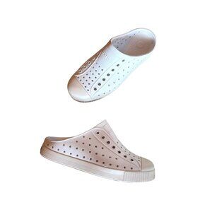 J2 Native Unisex Jefferson Sugarlite Clog Big Kids Shell White